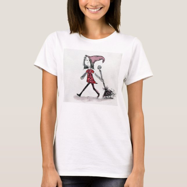 Camiseta Bruxa Pequena (Frente)