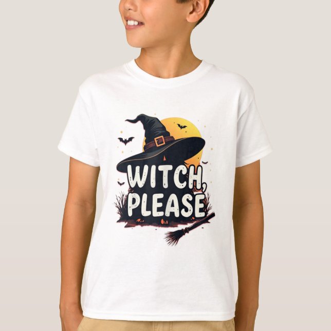 Camiseta Bruxa, por favor (Frente)