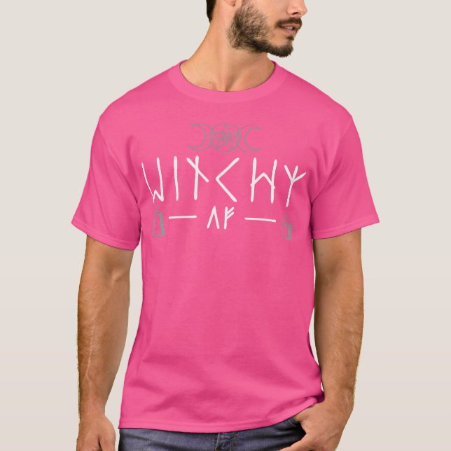 Camiseta Bruxa Três Luas Wicca (Frente)