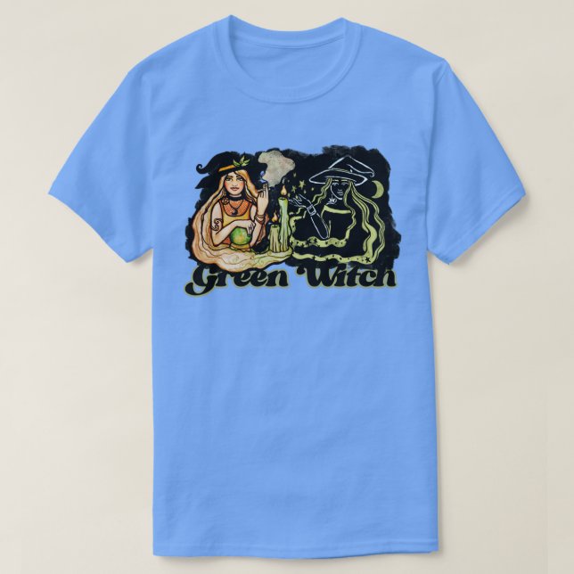 Camiseta Bruxa Verde 4201 (Frente do Design)