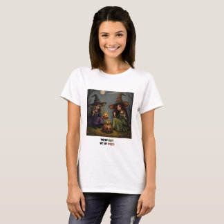 Camiseta Bruxas ao redor da Fogueira