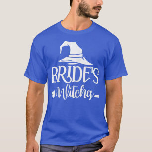 Camiseta Bruxas de Noiva das Mulheres Par de Noiva de Bride