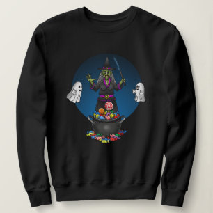 Camiseta Bruxas e Fantasmas Festa de Halloween de Doce ou T