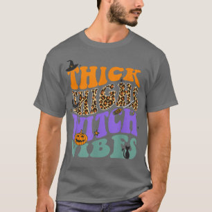 Camiseta Bruxas Espessas Víblias Pumpkin-Leopardo Chapéu de
