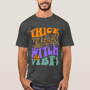 Camiseta Bruxas Espessas Víblias Pumpkin-Leopardo Chapéu de