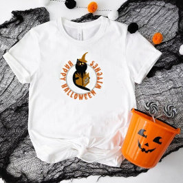 Camiseta Bruxas Felizes de Halloween