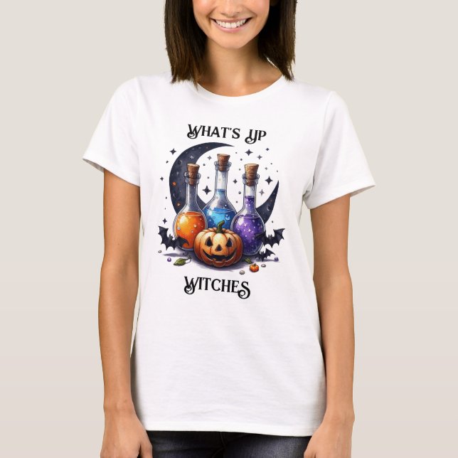 Camiseta Bruxas Potions Halloween (Frente)
