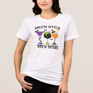 Camiseta Bruxas Retro São Feias Loucas De Bruxas De Hallowe