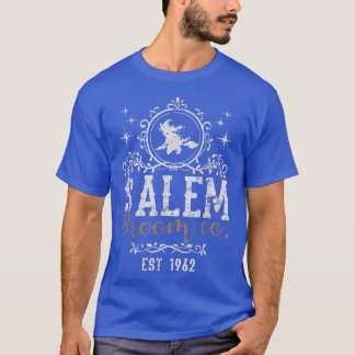 Camiseta Bruxas Salem Broom Company Grunge Halloween