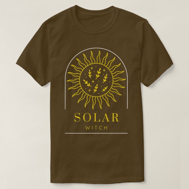 Camiseta Bruxas Solares Vibes Aestético (Frente do Design)