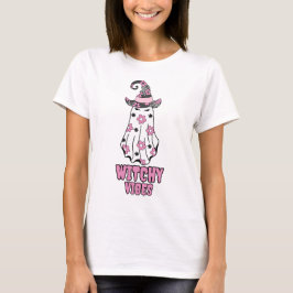 Camiseta "Bruxas Víbias", Rosa Fantasma das Bruxas do Hallo