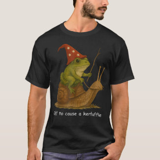 Camiseta Bruxo Sapo Caprichoso Vai Causar Uma Confusão