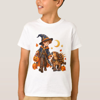 Camiseta Bruxo & Spicomellus Halloween