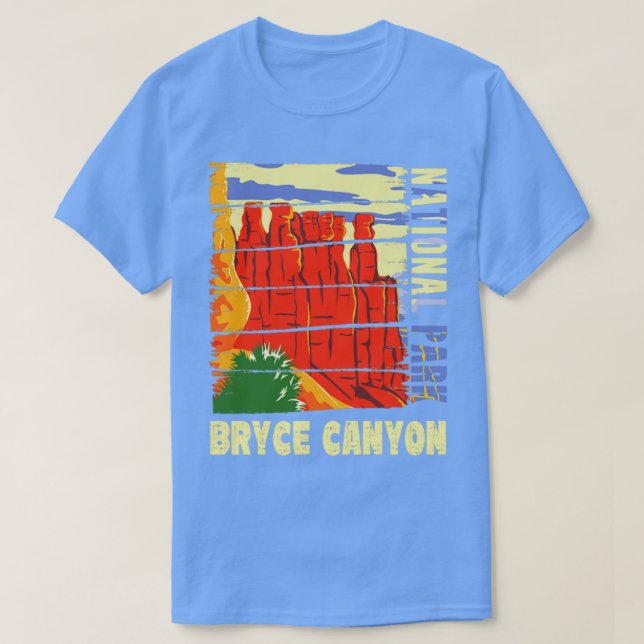 Camiseta Bryce Canyon National Park Bryce Canyon (Frente do Design)