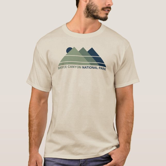 Camiseta Bryce Canyon National Park Mountain Sun (Frente)