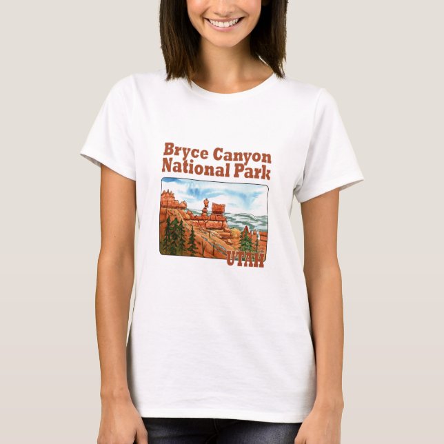Camiseta bryce canyon national park, utah (Frente)
