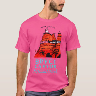 Camiseta Bryce Canyon National Park Viagens vintage de Utah