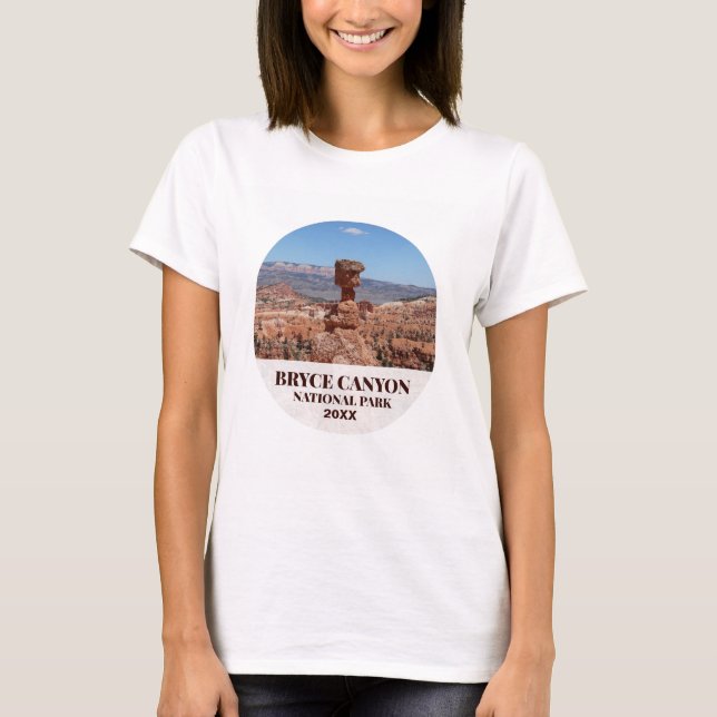 Camiseta Bryce Canyon - Personalizar Ano (Frente)