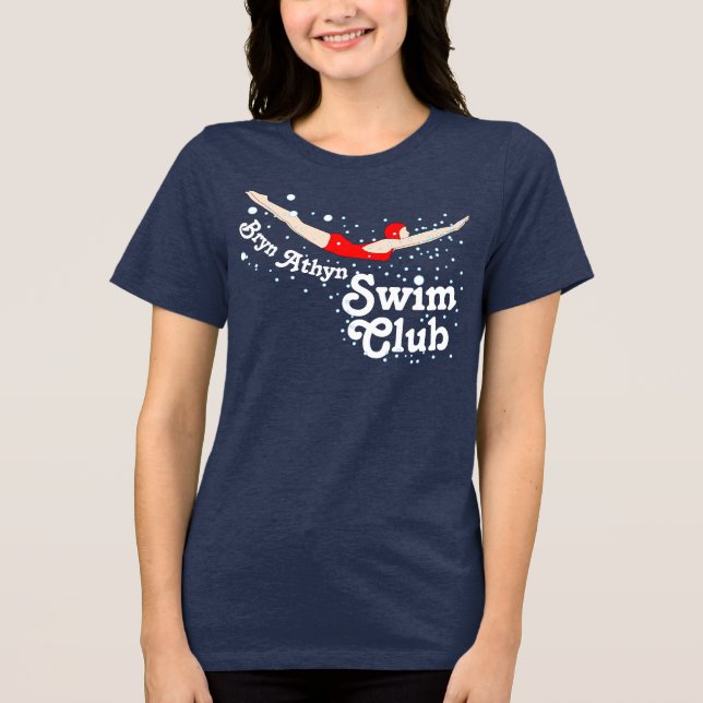 camiseta Bryn Athyn Swim Club (Frente)