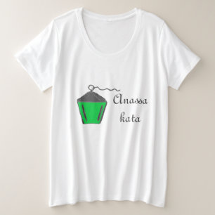 Camiseta Bryn Mawr Green Lanterna Anassa Kata Mulheres