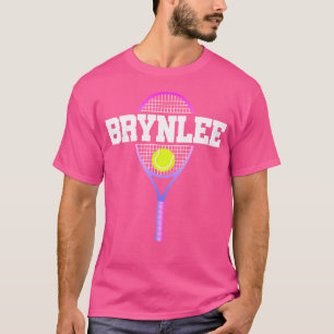 Camiseta Brynlee Girl Name - Ball E Racket Sp Do Jogador De