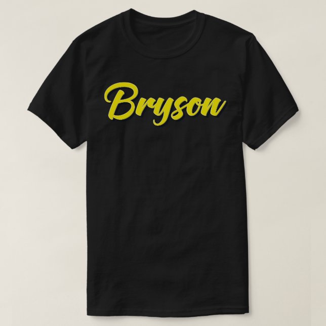 Camiseta Bryson 2 (Frente do Design)