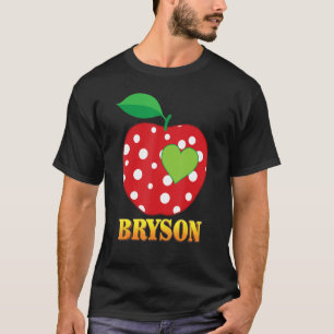 Camiseta Bryson Love School Back To School Boy Student