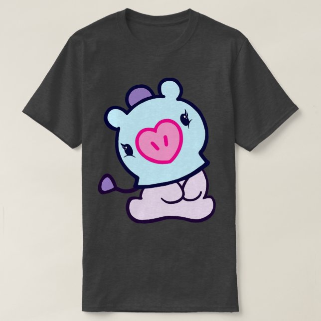 Camiseta BT21 Baby Mang (Frente do Design)