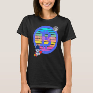 Camiseta Btc Btc De Troca De Bitmoeda Para O Crypto Da Lua