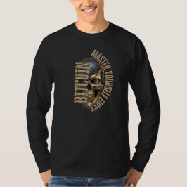 Camiseta BTC motivation | Skull | Bitcoin crypto