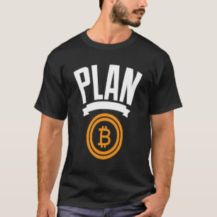 Camiseta BTC Plano B Vintage Cryptocurrency Satoshi