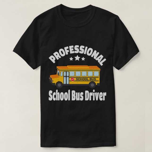 Camiseta Bu (Professional School Bus Driver) (Frente do Design)