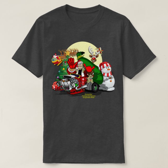 Camiseta Bubba Claus (Frente do Design)