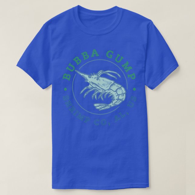 Camiseta Bubba Gump Co (Frente do Design)