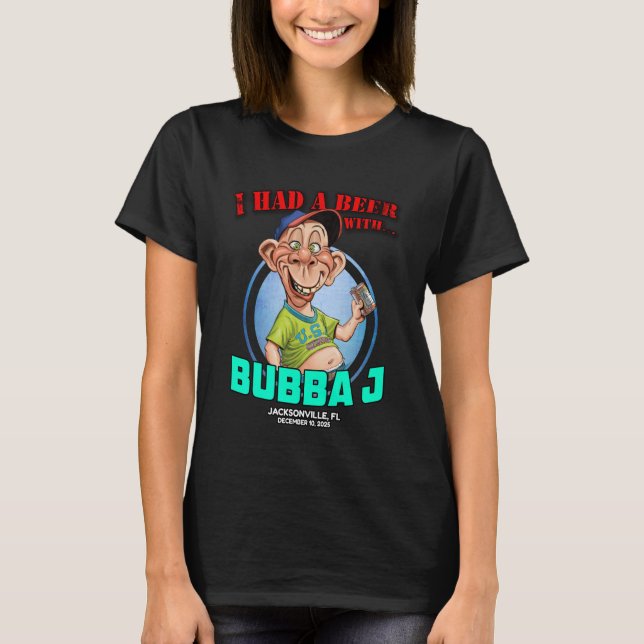 Camiseta Bubba J Jacksonville, FL (2025) (Frente)