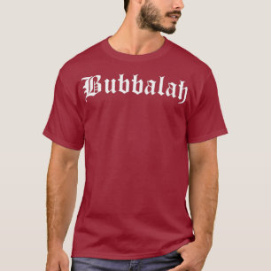 Camiseta Bubbalah Yiddish Judeu Querido Bebê Bubbala