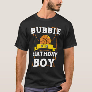 Camiseta Bubbie do Aniversário de Basquete de Aniversário