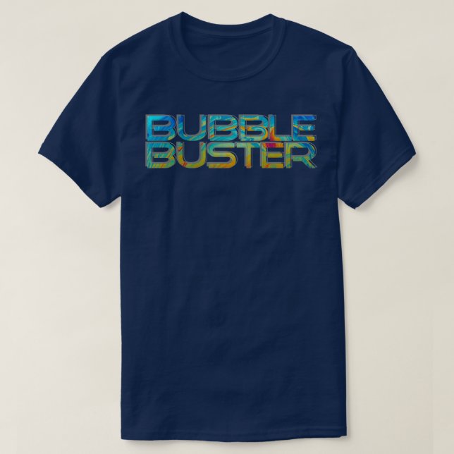 Camiseta Bubble Buster (Frente do Design)
