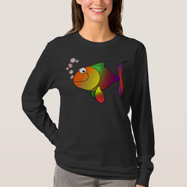 Camiseta Bubble Fish (Frente)