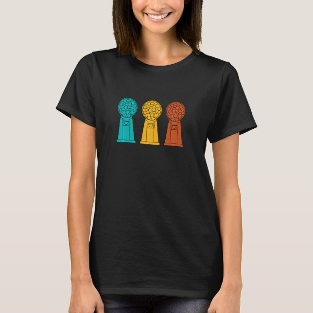 Camiseta Bubble Gum Gumball Sweet Machine Bubblegum (Frente)
