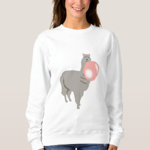 Camiseta Bubble Gum Llama Explosão