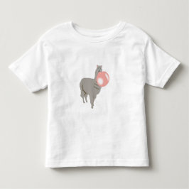 Camiseta Bubble Gum Llama Explosão