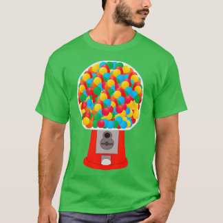 Camiseta Bubble Gum Machine Gumball Diversão Halloween P
