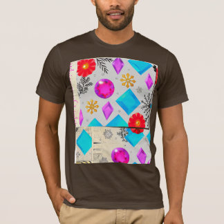 Camiseta Bubble Pattern Joy – Harmonia de Cores
