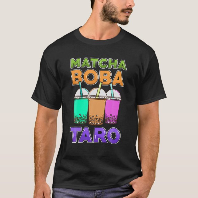 Camiseta Bubble Tea Asian Pride Anime Boba API Life (Frente)