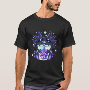 Camiseta Bubble Tea Axolotl Lover Sweet Boba Tea Mexico Sa