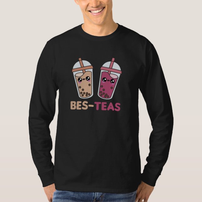 Camiseta Bubble Tea Best Friends Party Partner Boba (Frente)