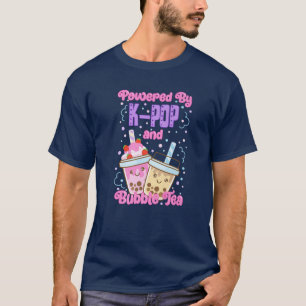 Camiseta Bubble Tea Boba Coreano K-POP Music Lover Tea