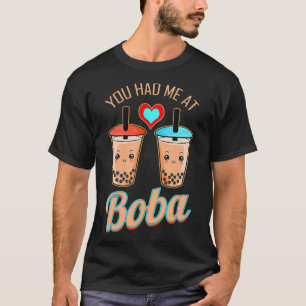 Camiseta Bubble Tea Boba Cute Kawaii Bubble Tea