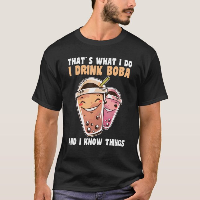 Camiseta Bubble Tea Boba Tea 2 (Frente)
